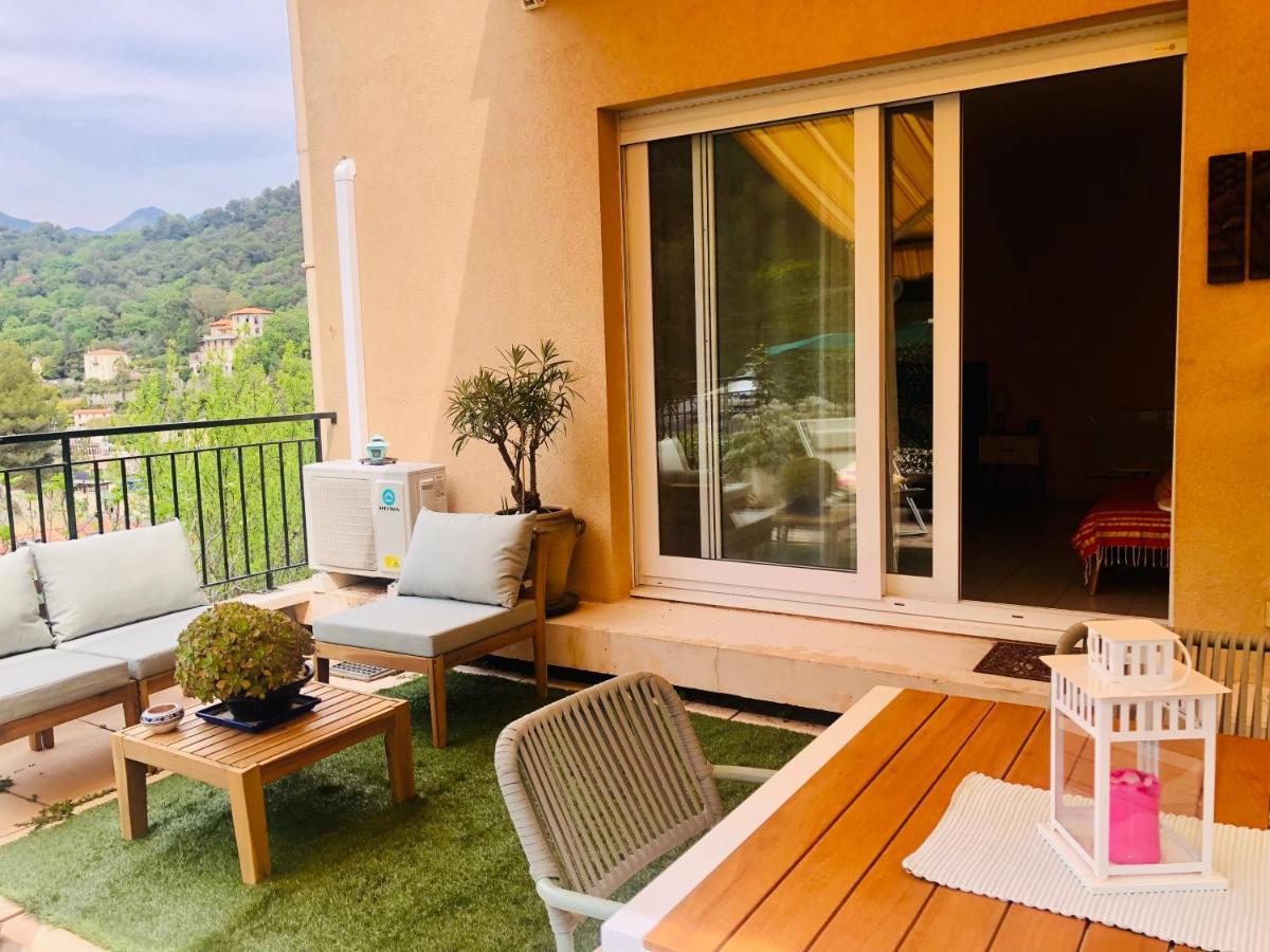 Mon Appart Avec Terrasse Et Piscine ロクブリュヌ＝カップ＝マルタン エクステリア 写真