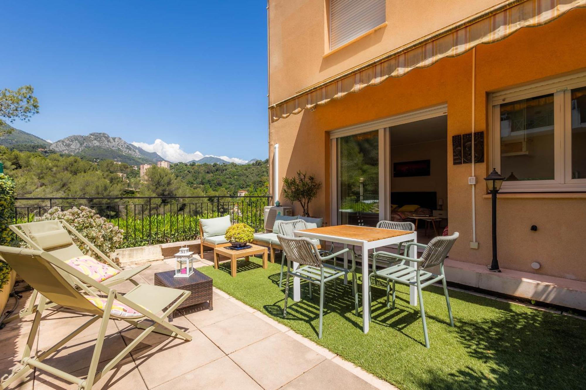 Mon Appart Avec Terrasse Et Piscine ロクブリュヌ＝カップ＝マルタン エクステリア 写真